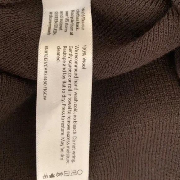 Eileen Fisher Wool Top - Picture 5 of 5